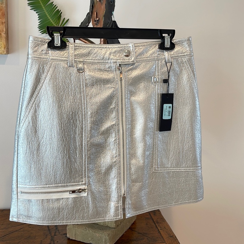 Carmar Los Angeles mini skirt Metallic silver 8